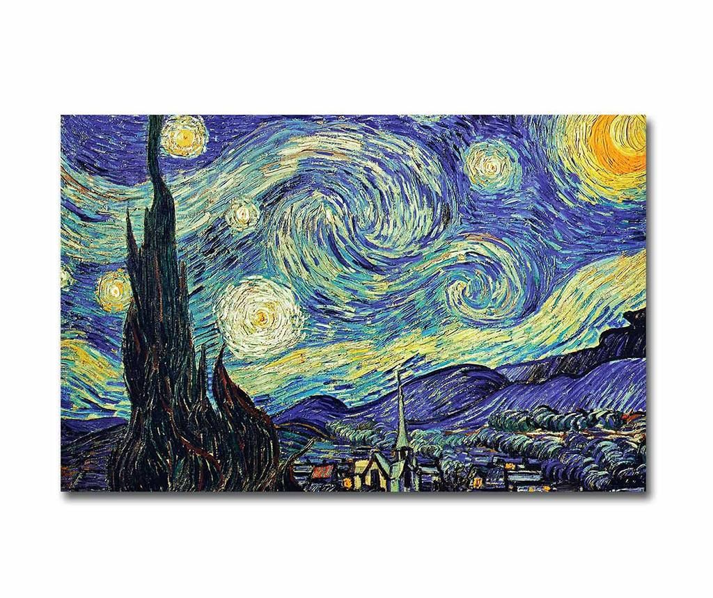 Tablou Starry Night 45×70 cm – Canvart, Multicolor Canvart imagine 2022 caserolepolistiren.ro